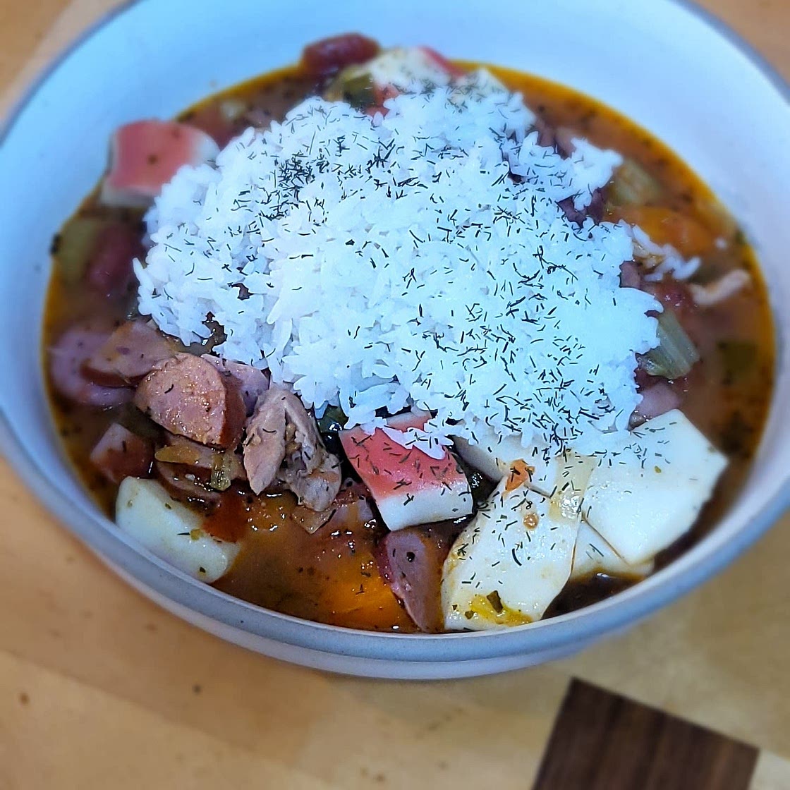 Everything But The Kitchen Sink Gumbo