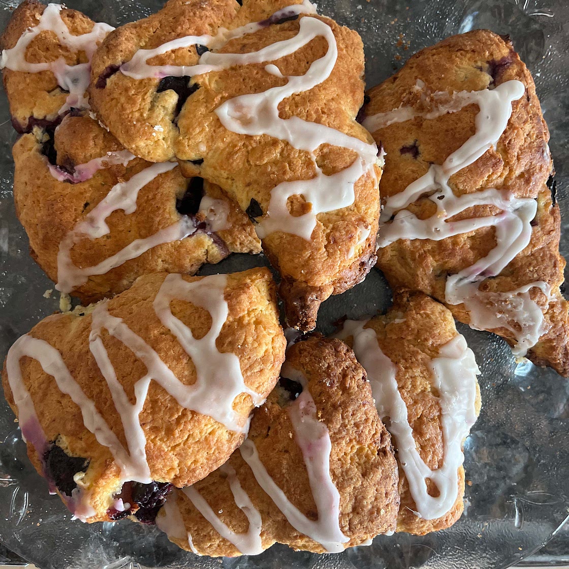 Lemon Blueberry Scones