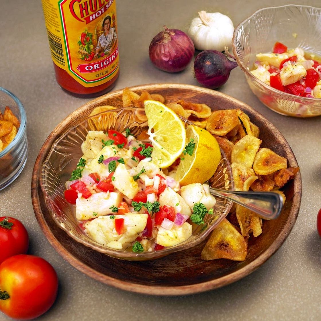 Scallop ceviche