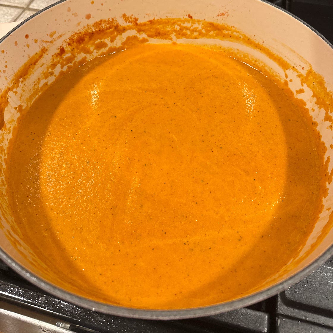 Roasted Tomato Basil Soup
