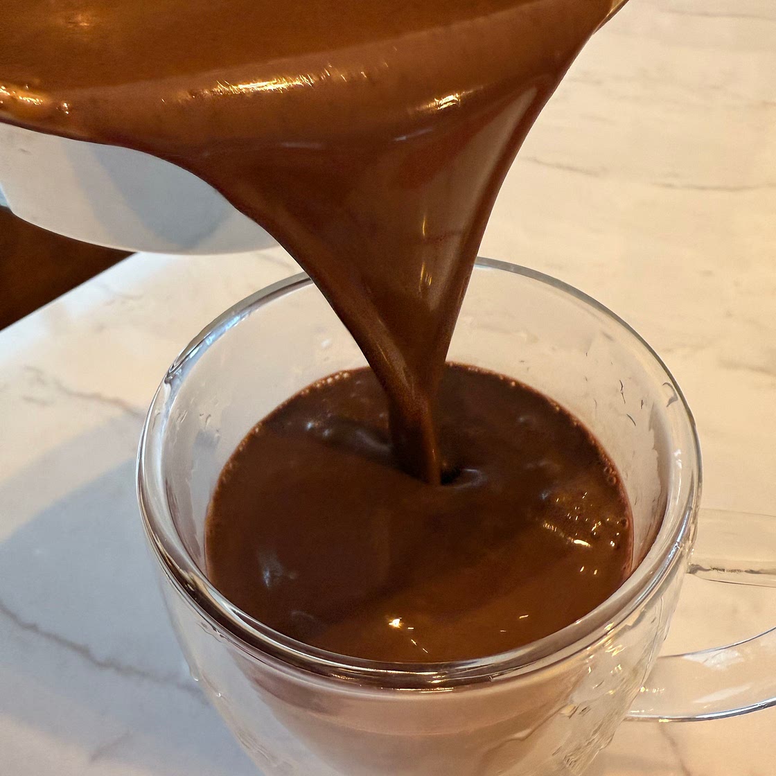 Chocolat chaud délicieux
