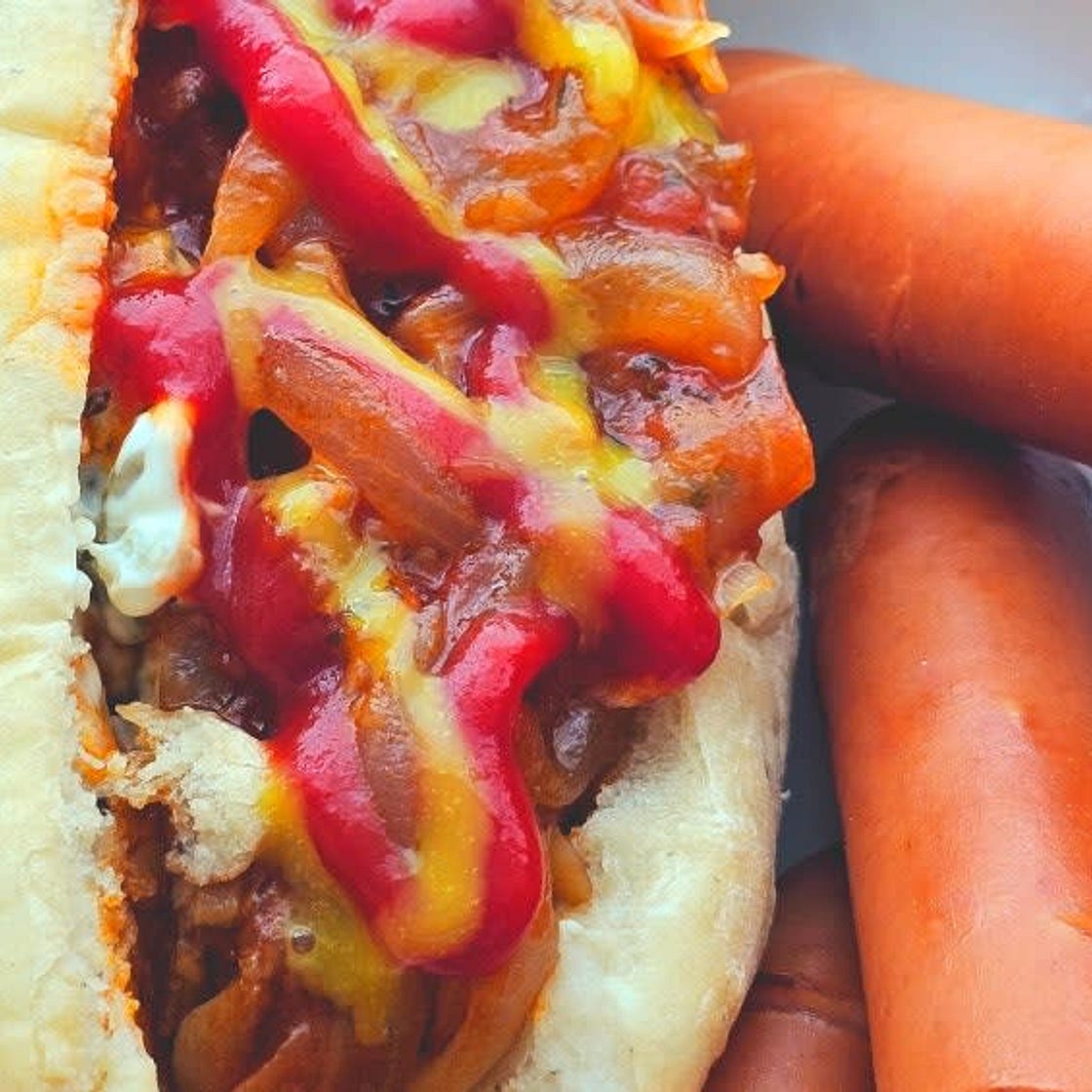 치아바타 핫도그