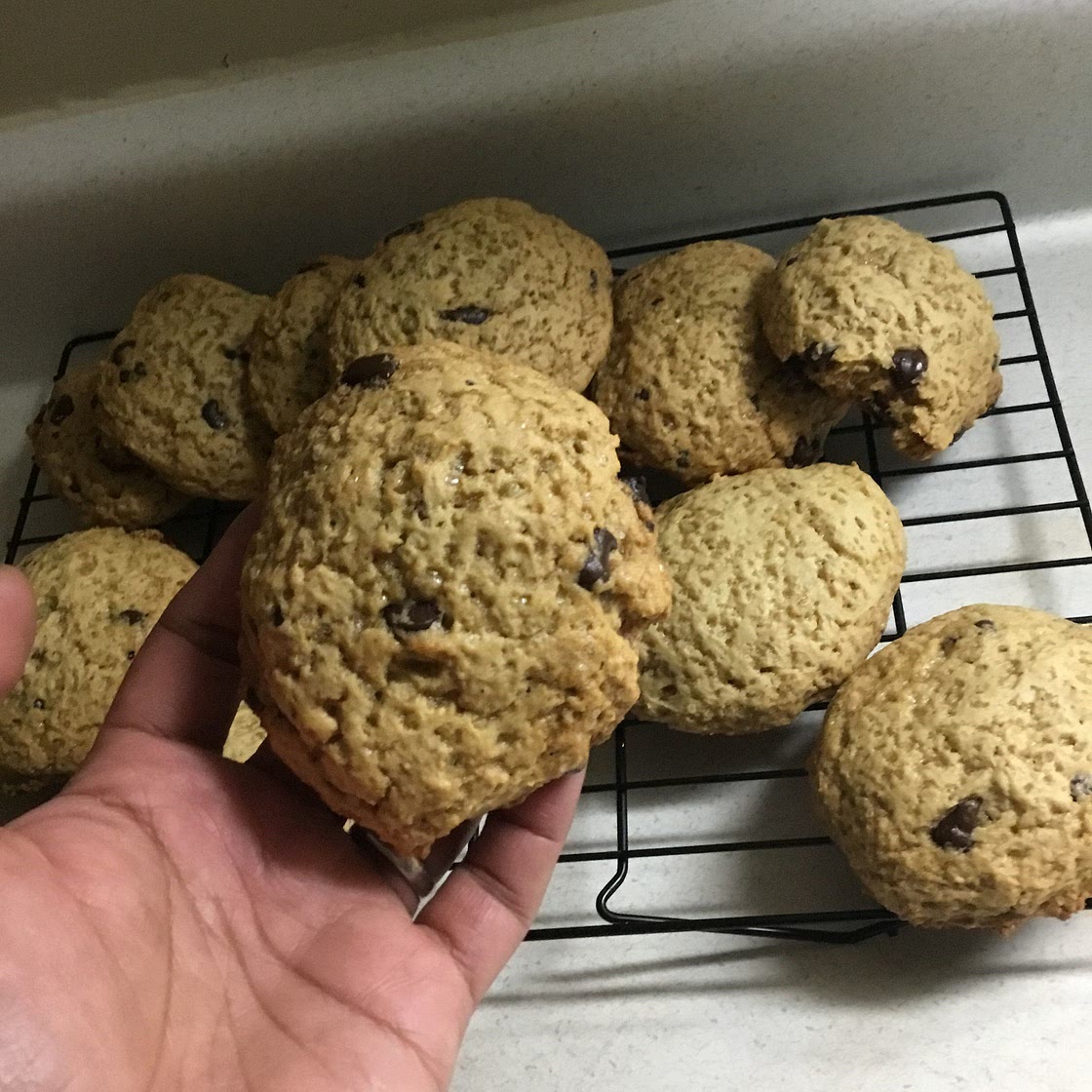Applesauce Chocolate Chip Cookie