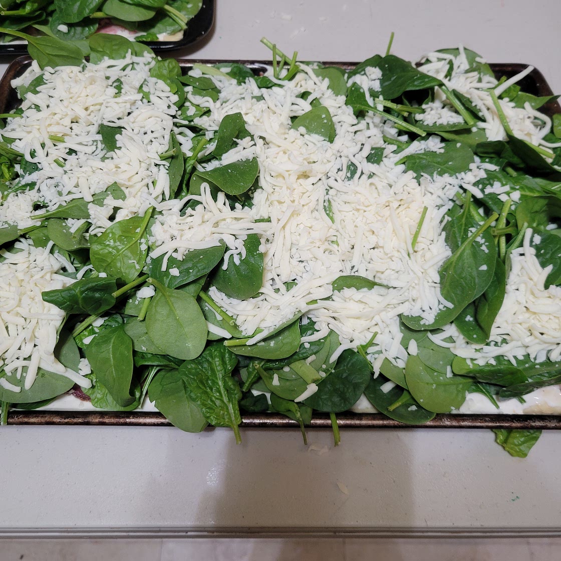 Spinach Pizza