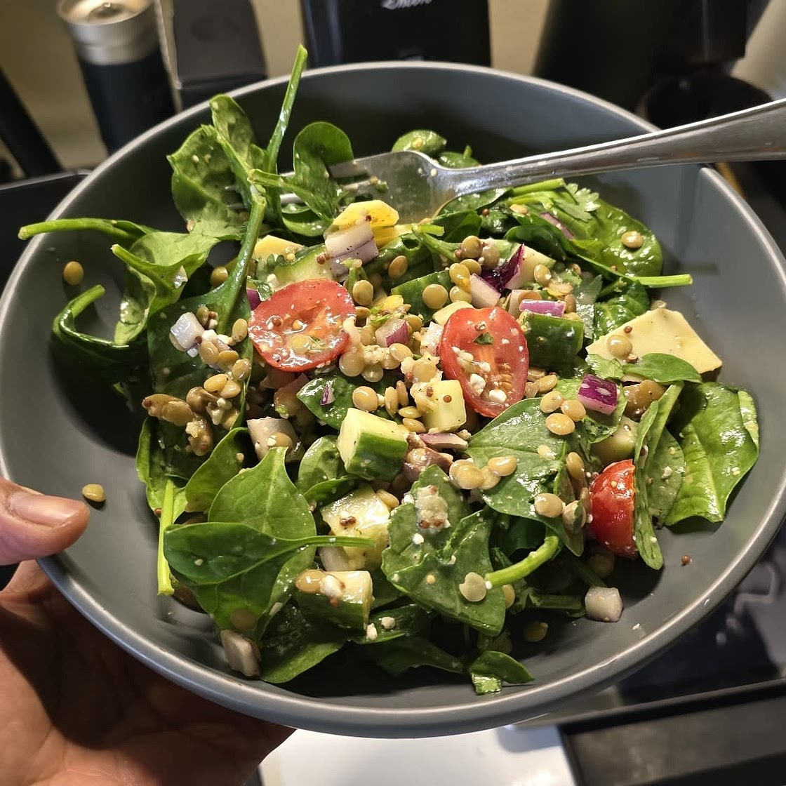 Mediterranean Lentil Salad