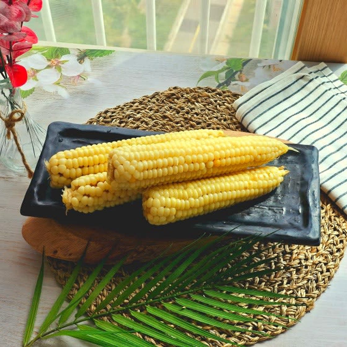 강원도 찰옥수수 삶는 법