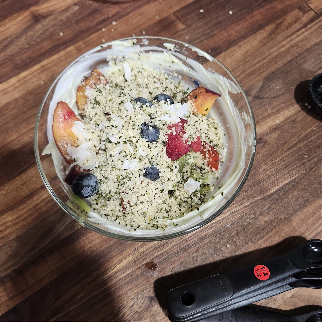 Matcha breakfast bowl
