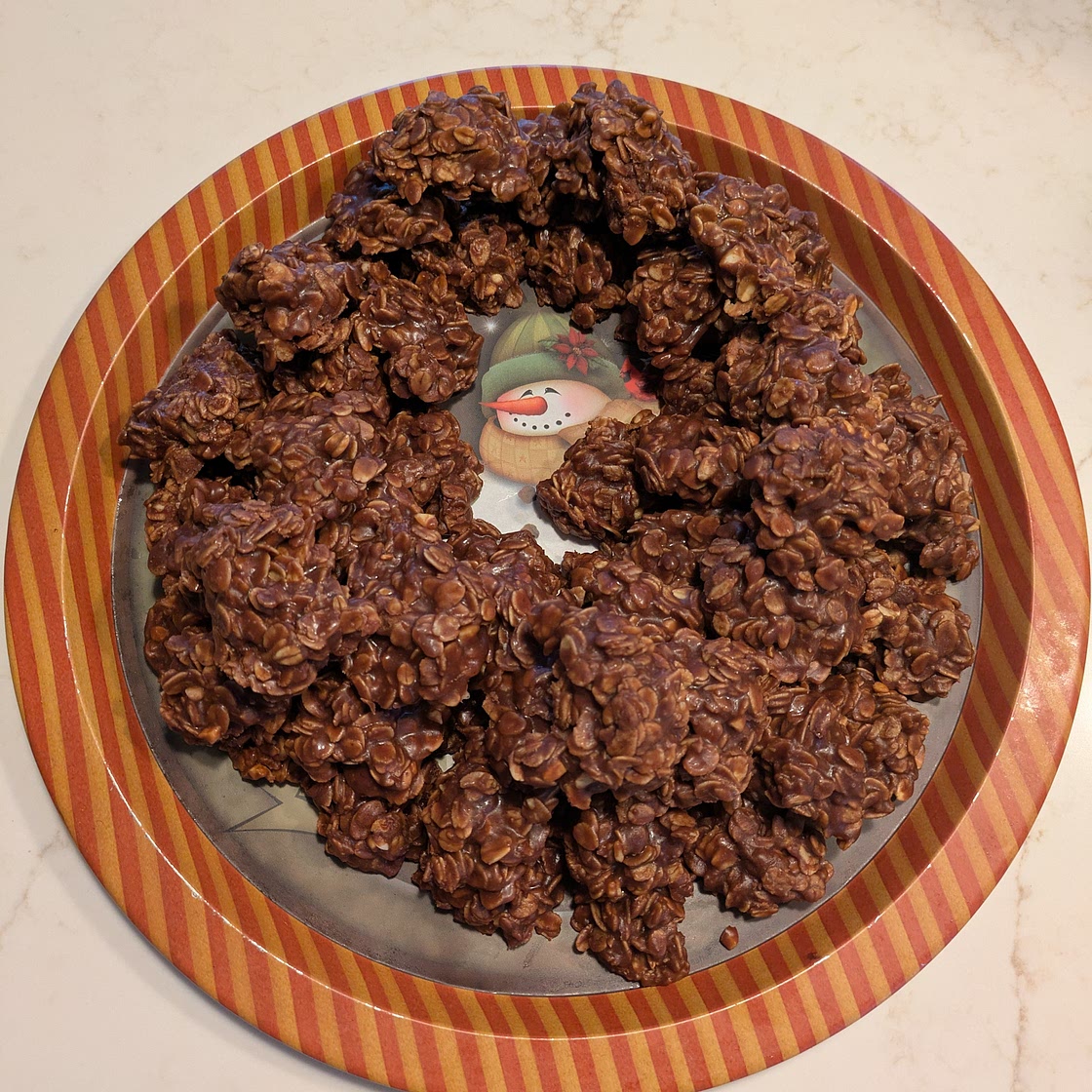 Alice's No Bake Peanut Butter Cookies