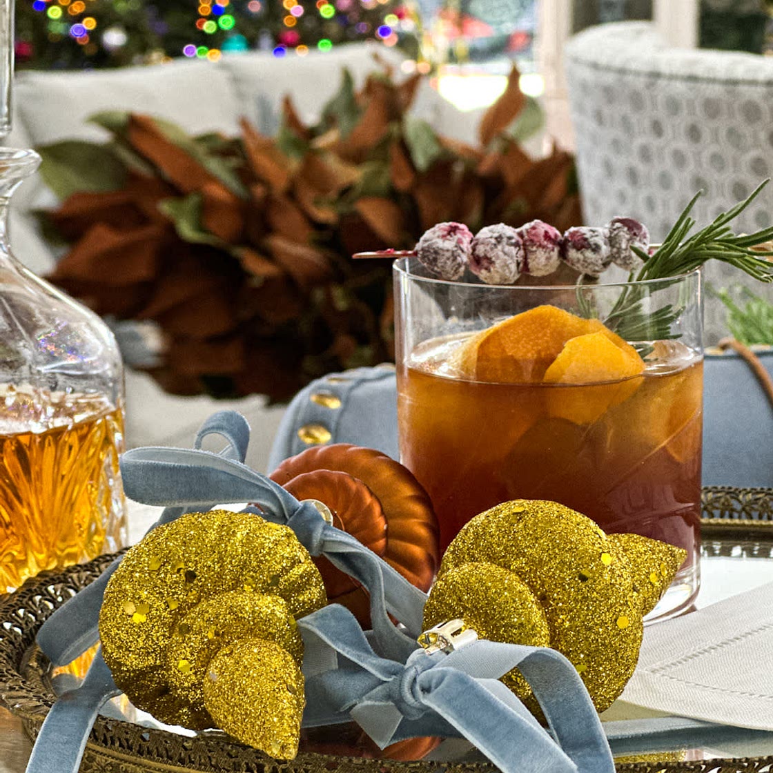 Holiday Bourbon Smash