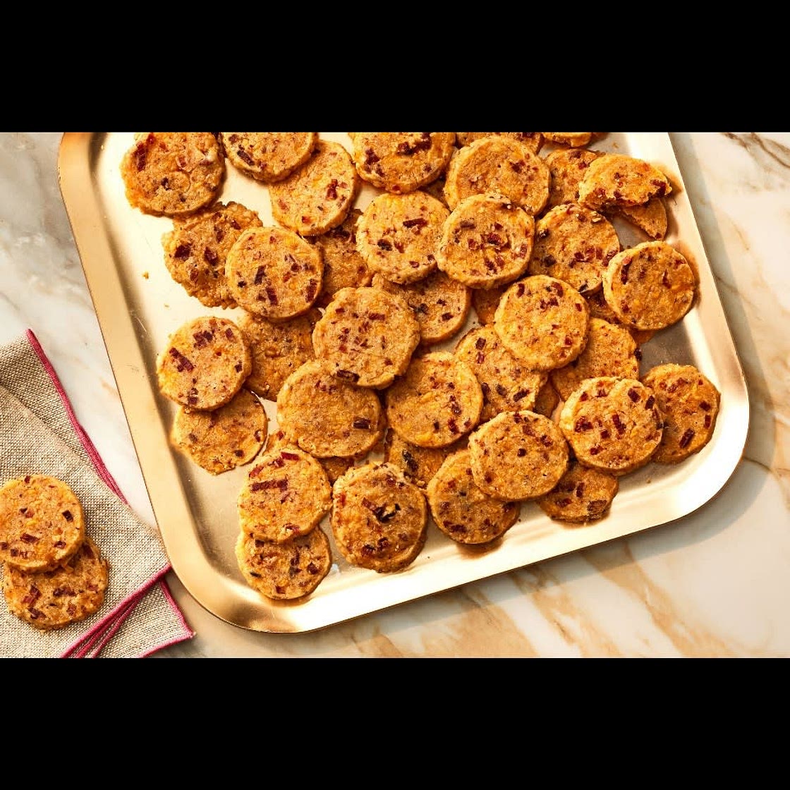 Cheese-Bacon Crispies