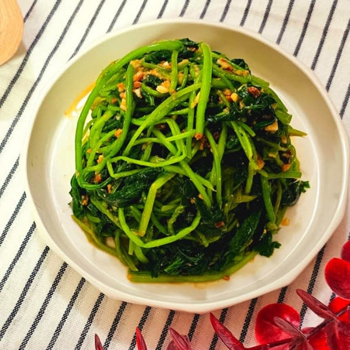 참나물 된장무침