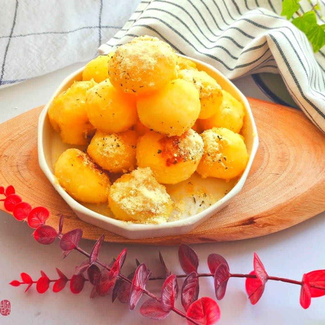 알감자 버터구이