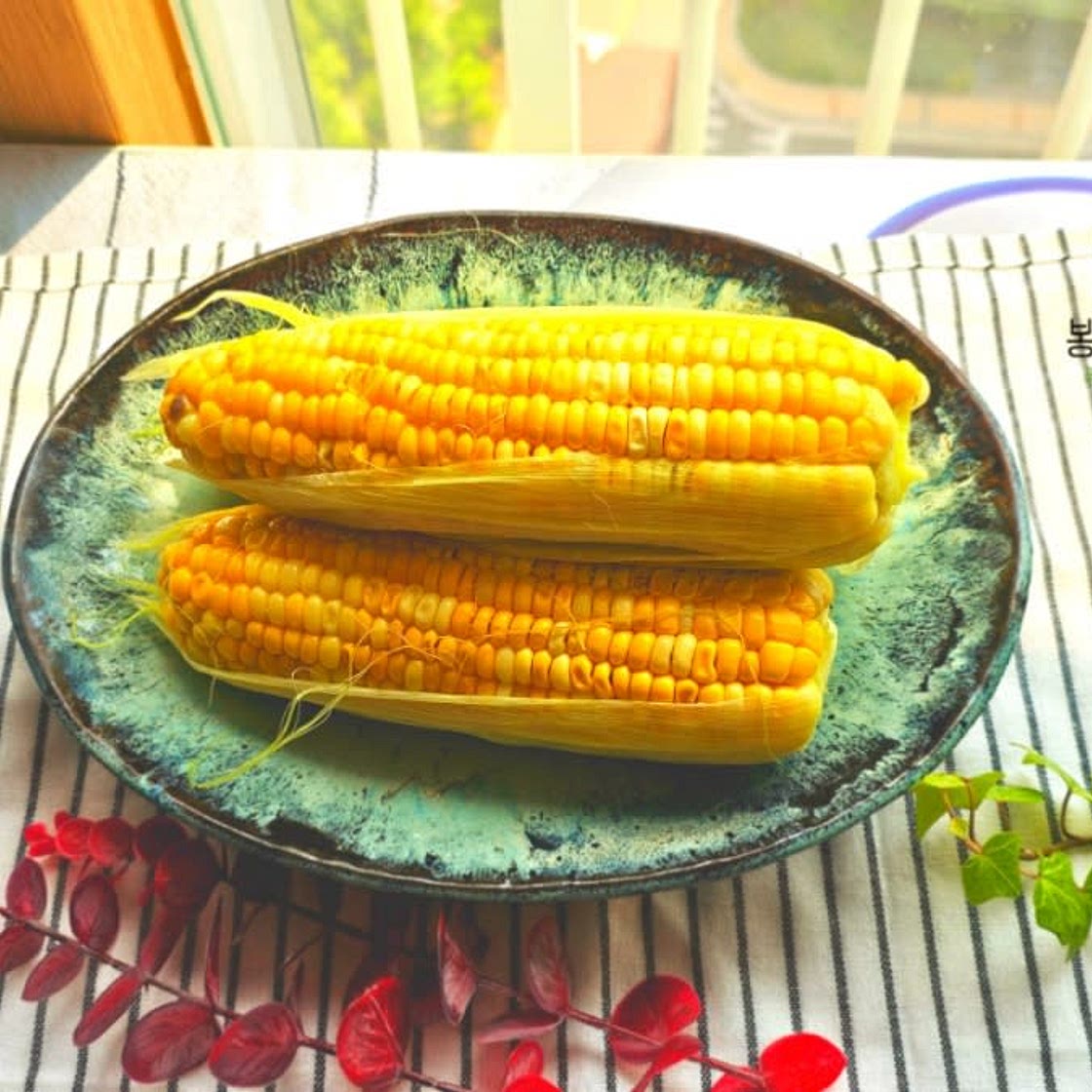 초당옥수수 찌기