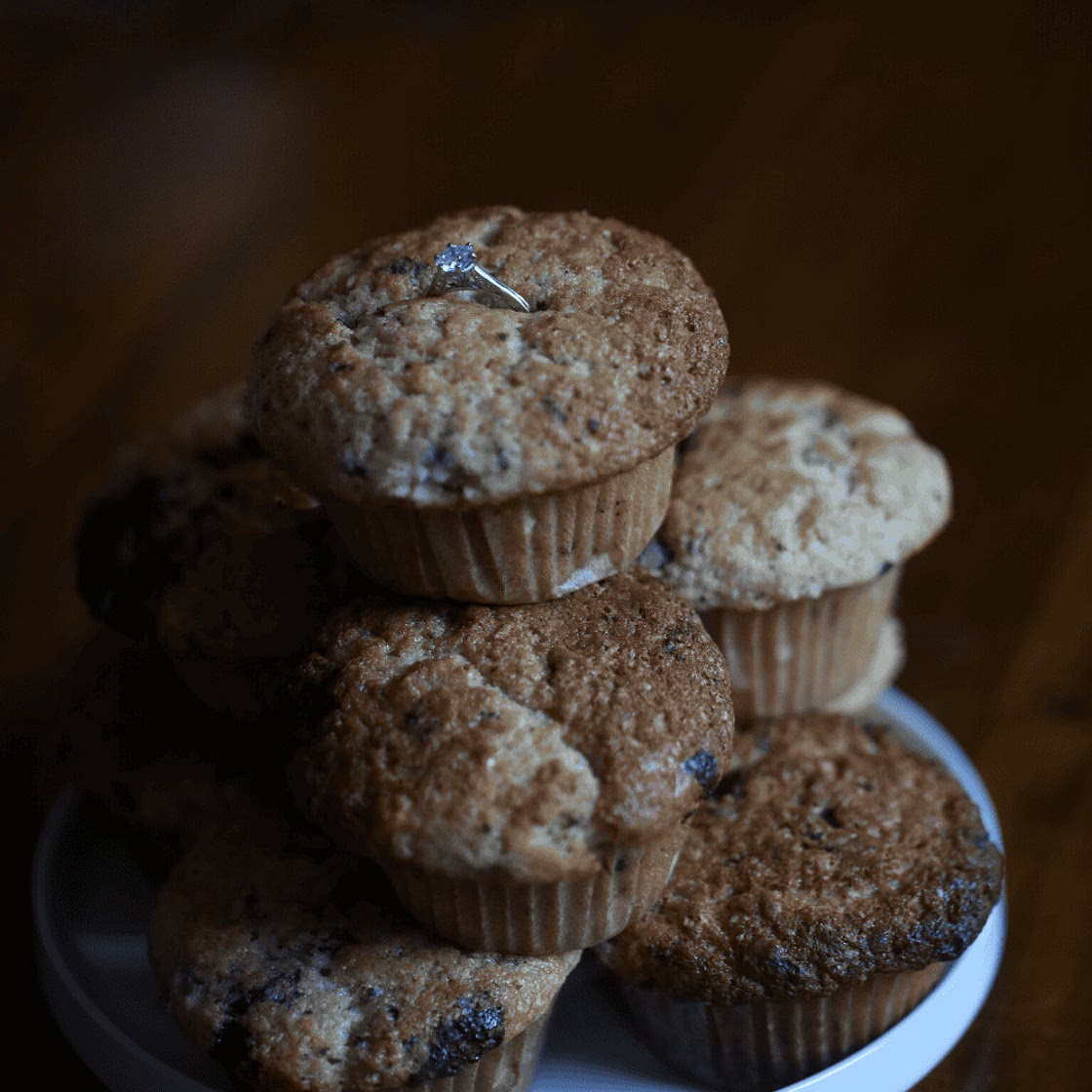 Best Vegan Blueberry Muffins and My Proposal Story