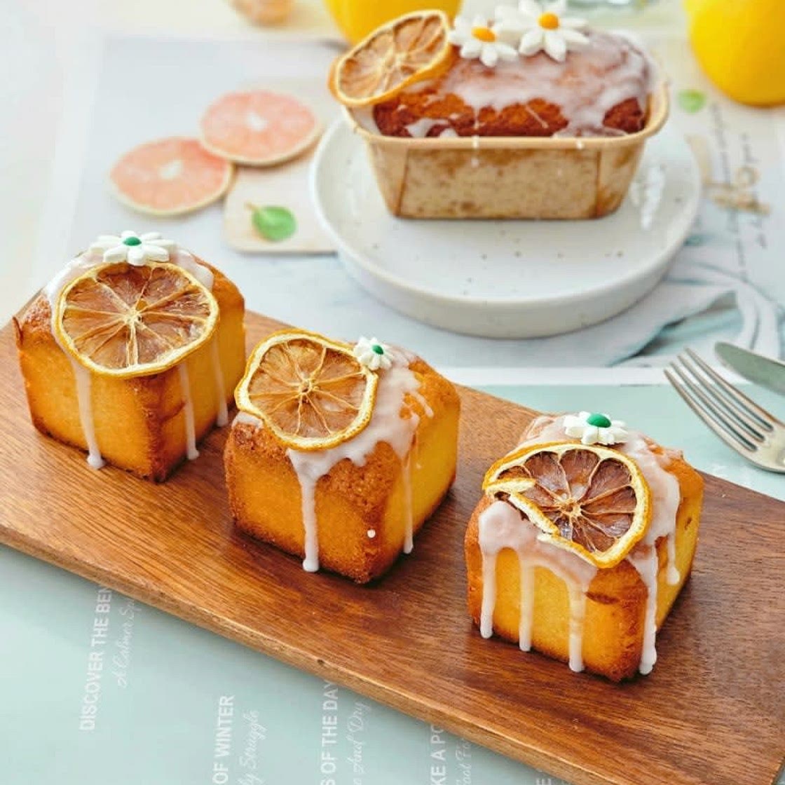 미니 큐브 레몬 파운드케이크