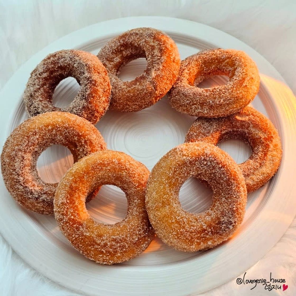 옛날 도너츠 만들기