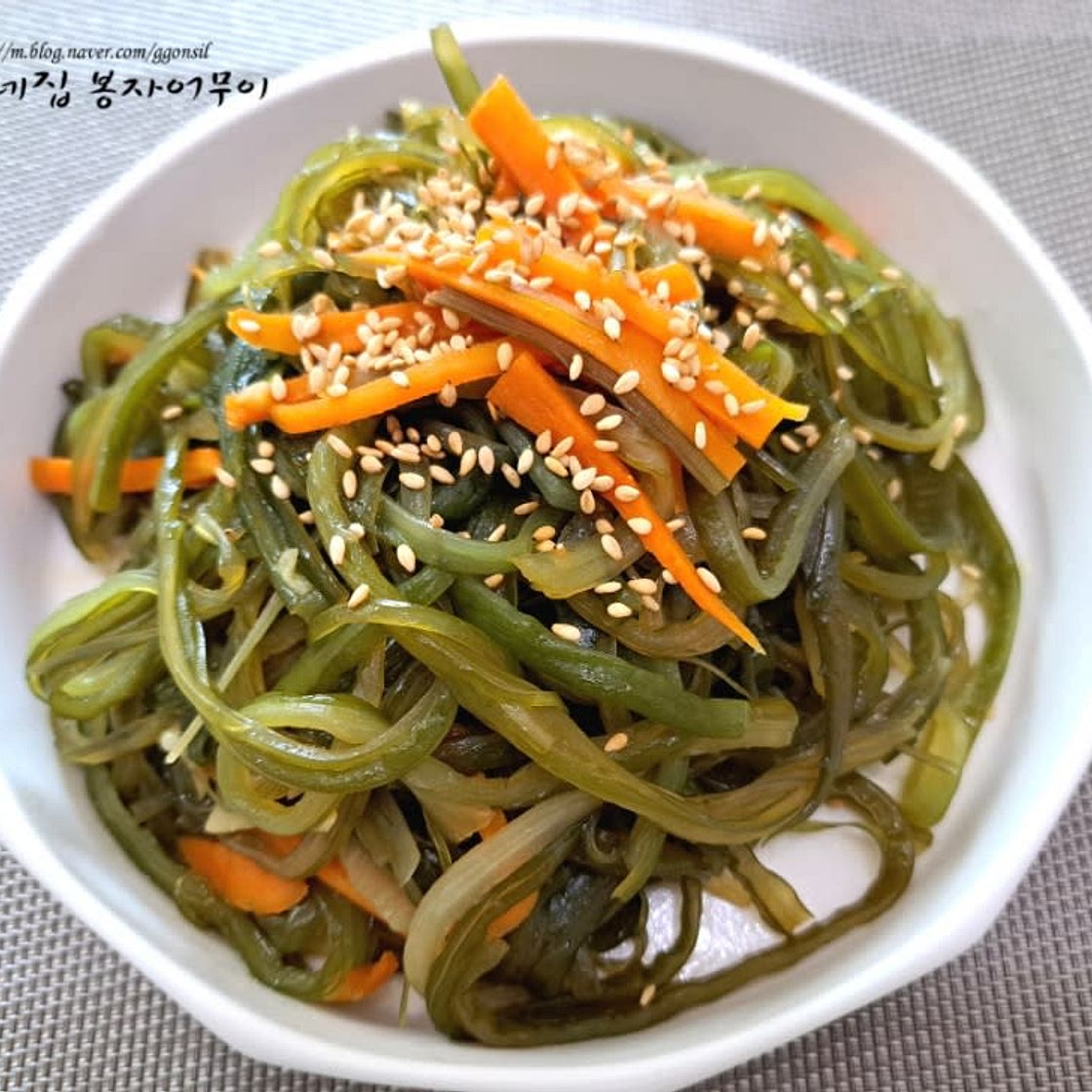 미역줄기볶음