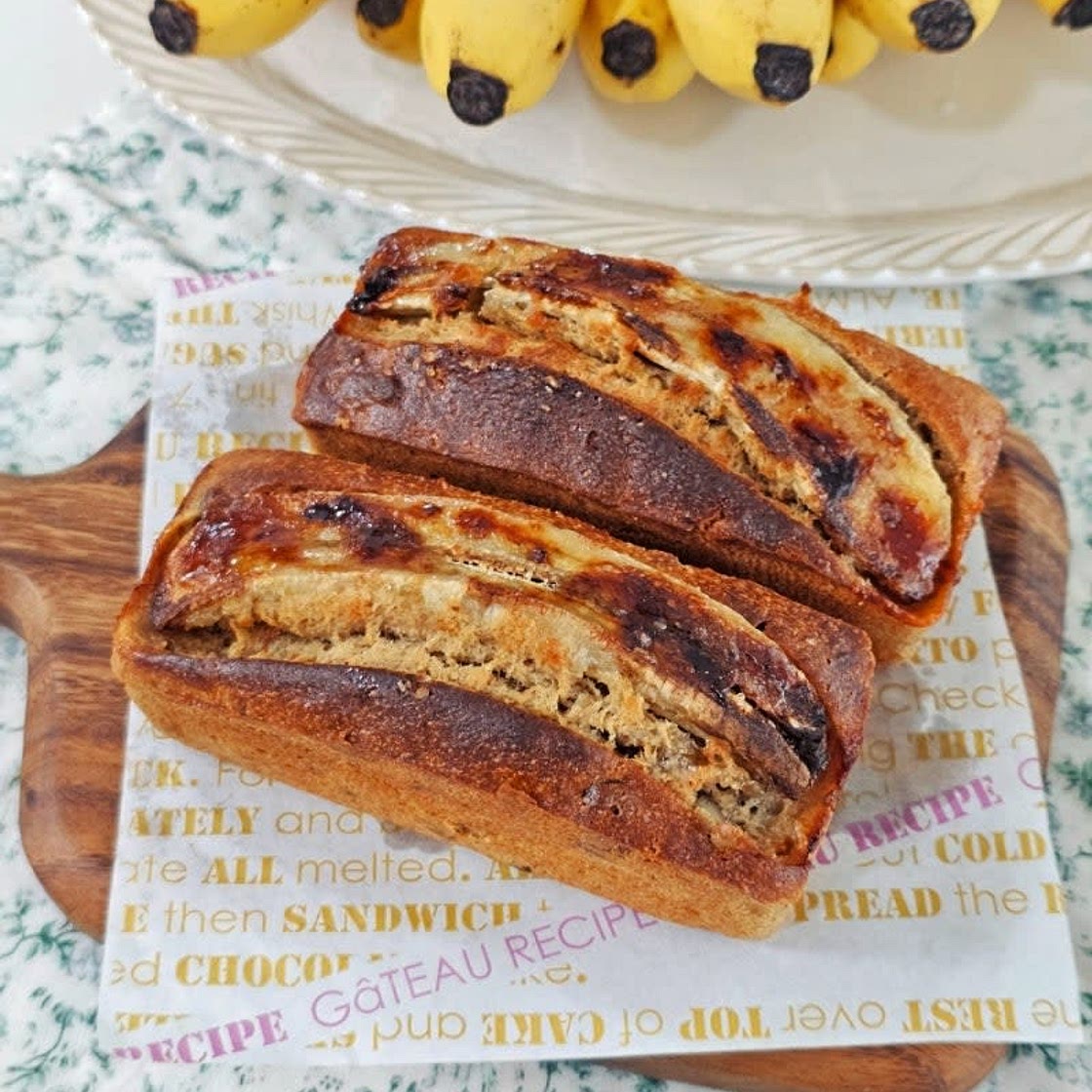 바나나 파운드케이크 만들기 머핀 브레드 빵 만들기