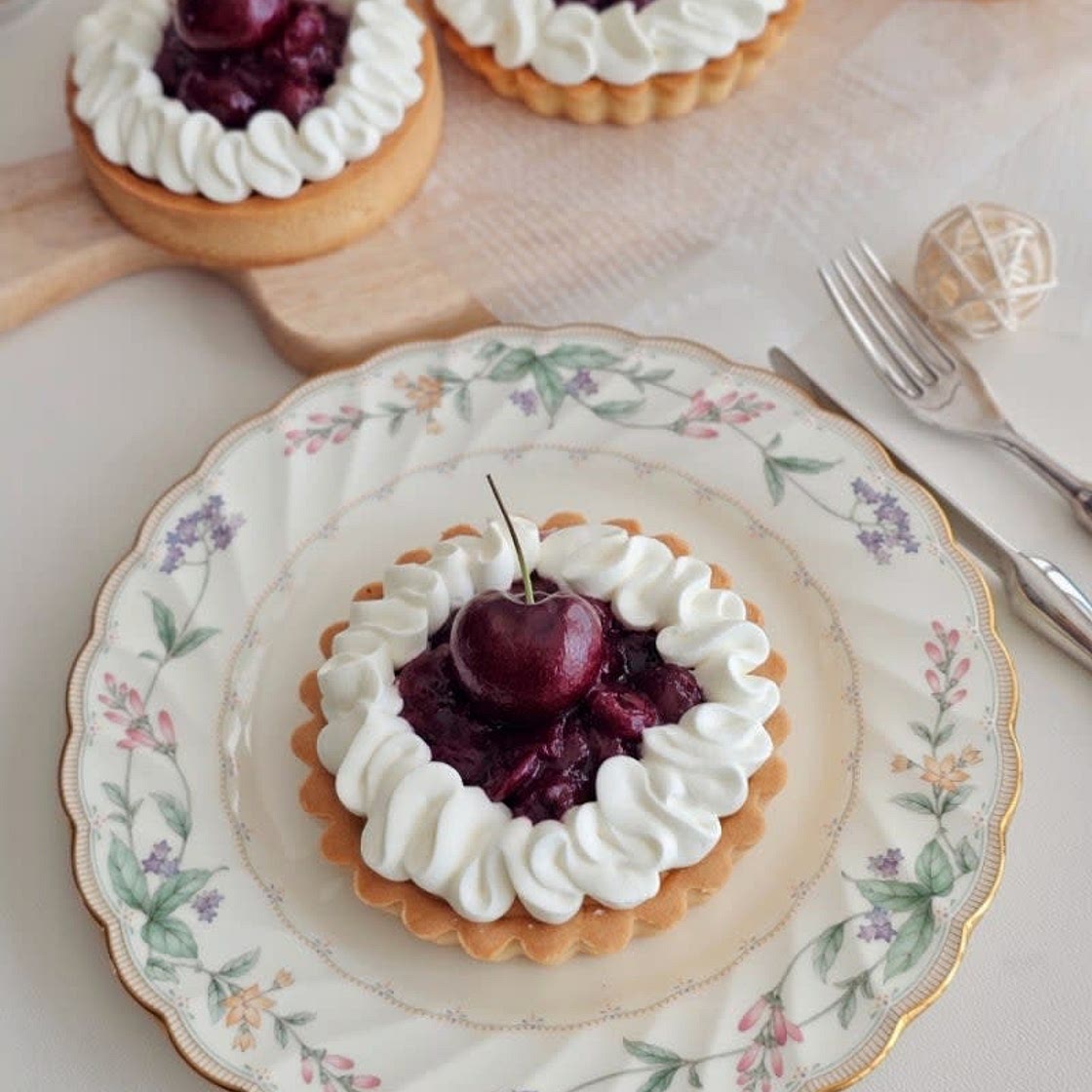 과일타르트 만들기 홈베이킹 체리타르트