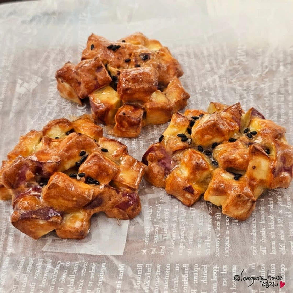 밤고구마 요리 간단한 간식 고구마쿠키