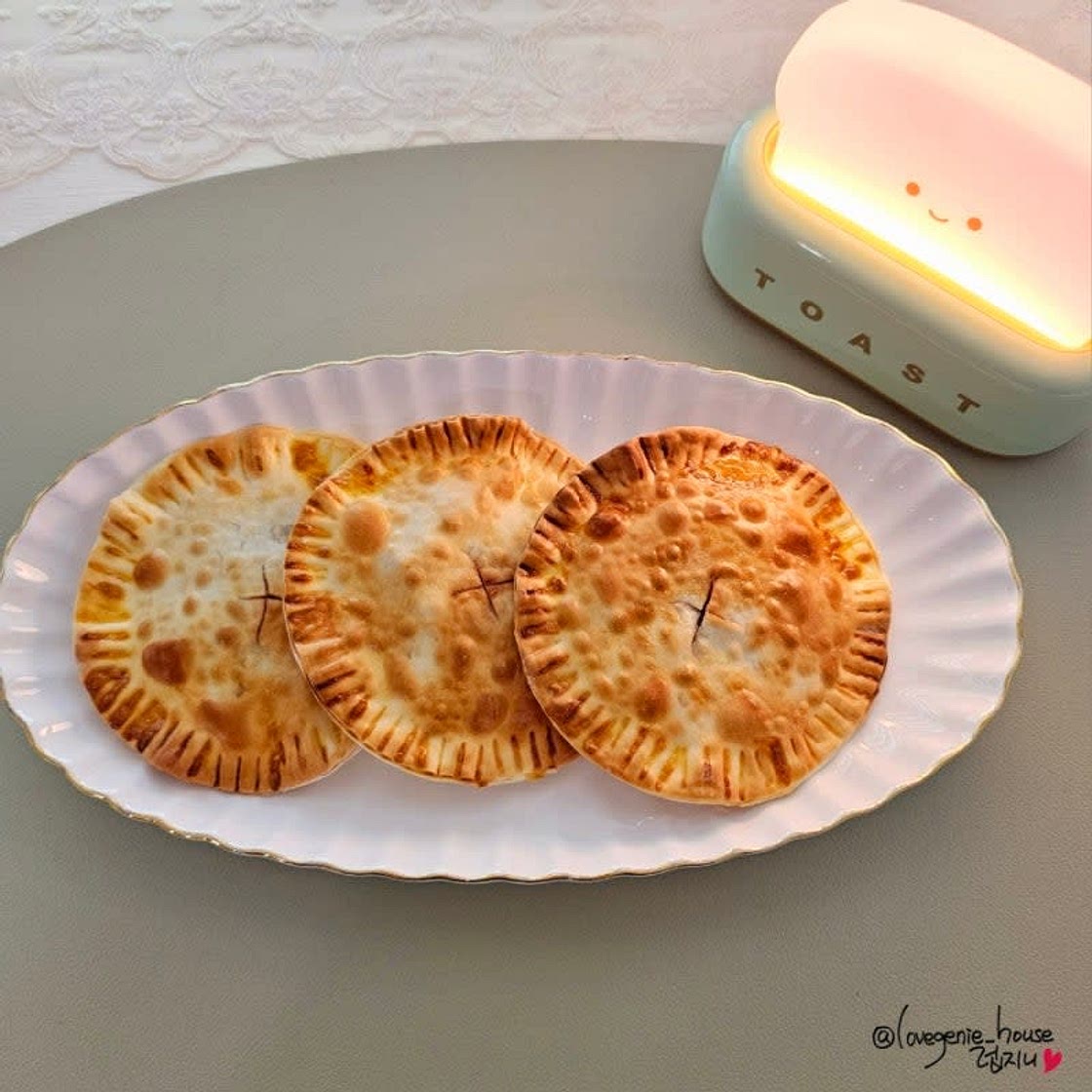 애플파이 만들기 노오븐베이킹 만두피 요리