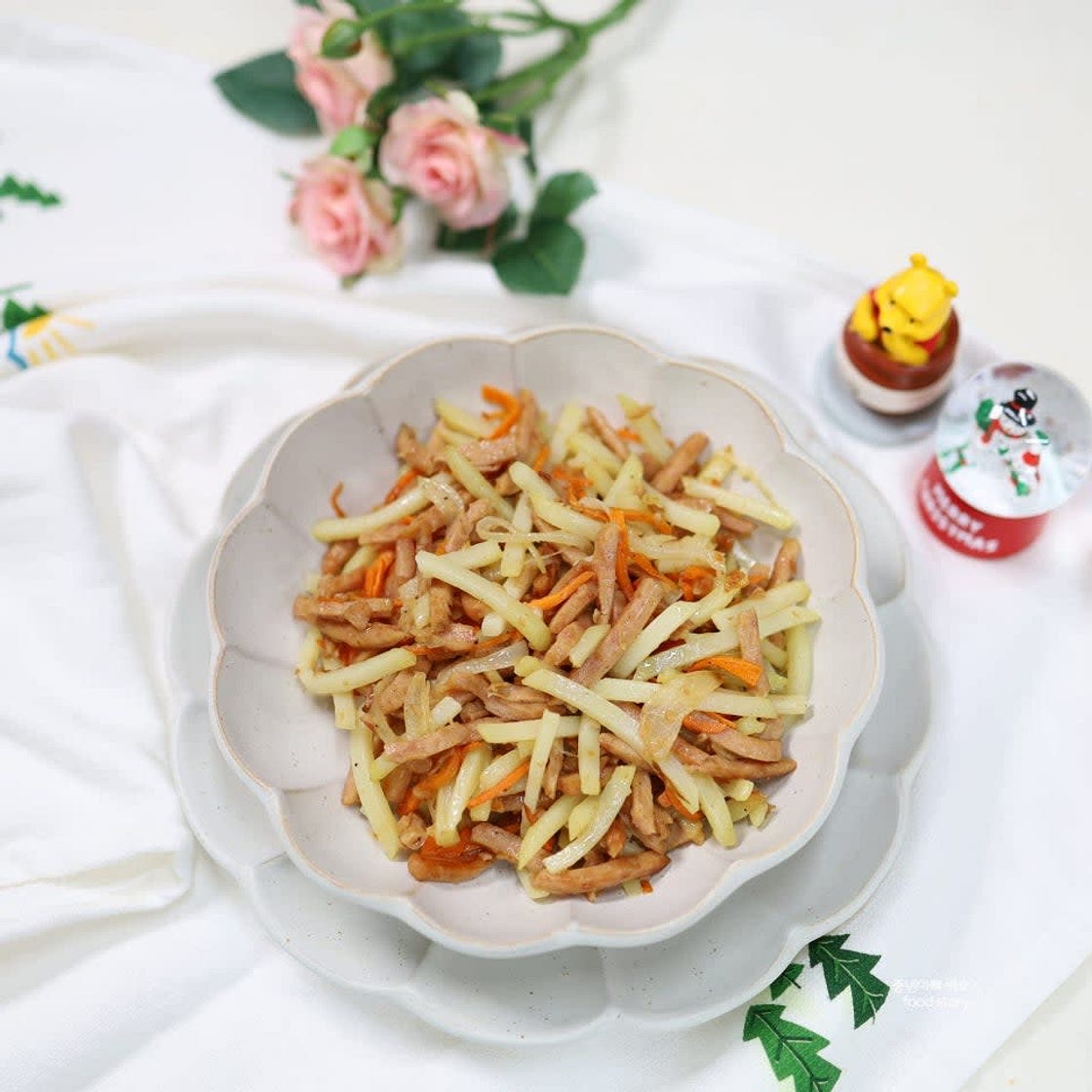 백종원 감자볶음 레시피 스팸 감자채볶음 만드는법