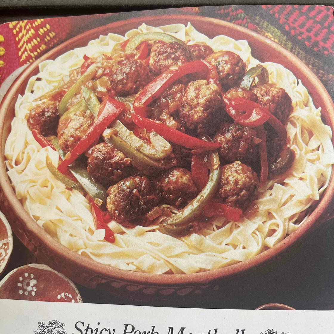 Old Schwartz Spicy Pork Meatballs