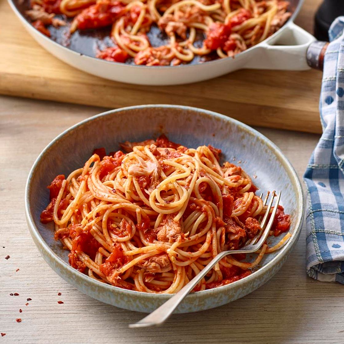 Chilli tuna pasta