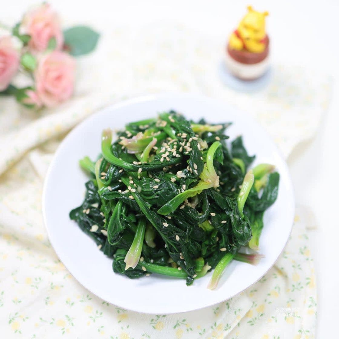 백종원 시금치무침 만드는법 데치기 시간 나물 요리 레시피