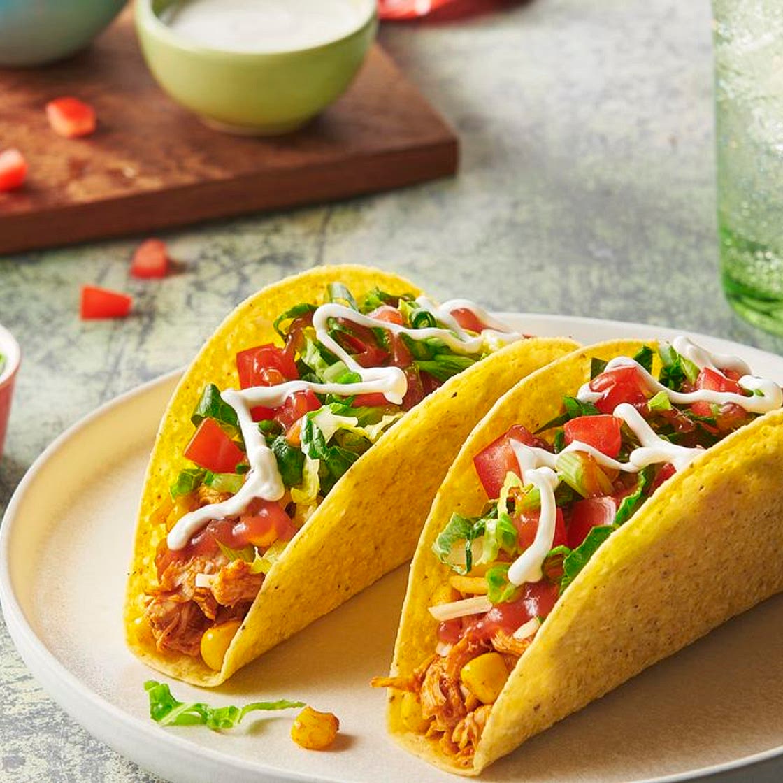 Chicken Corn Tacos