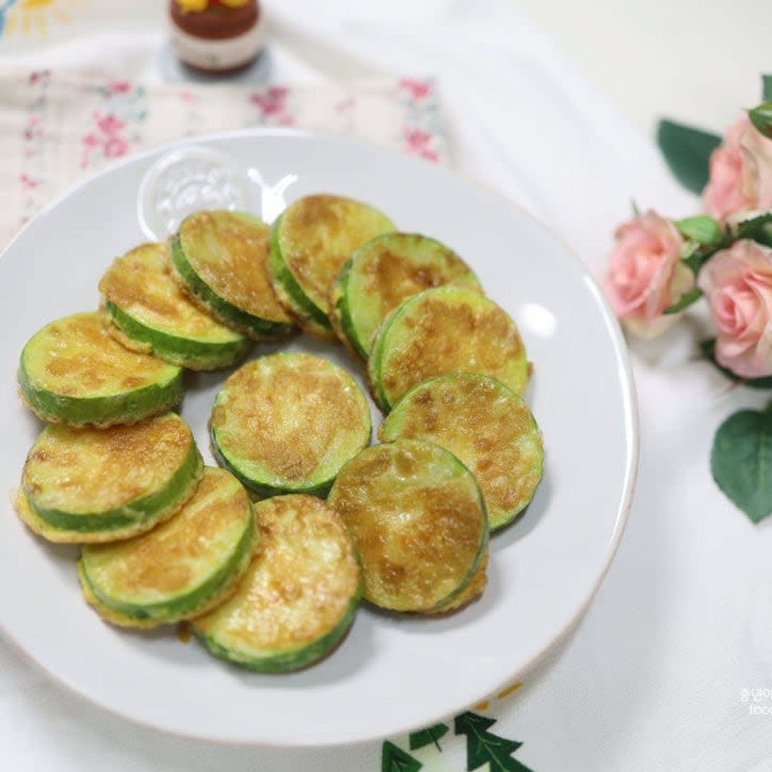 애호박전 만들기 간단 호박 부침개 만드는법