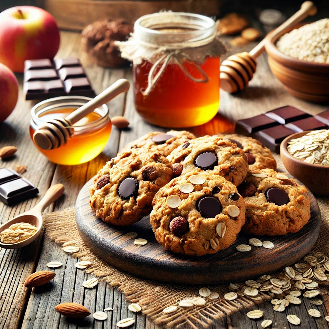 Golden Oat Bliss Cookies