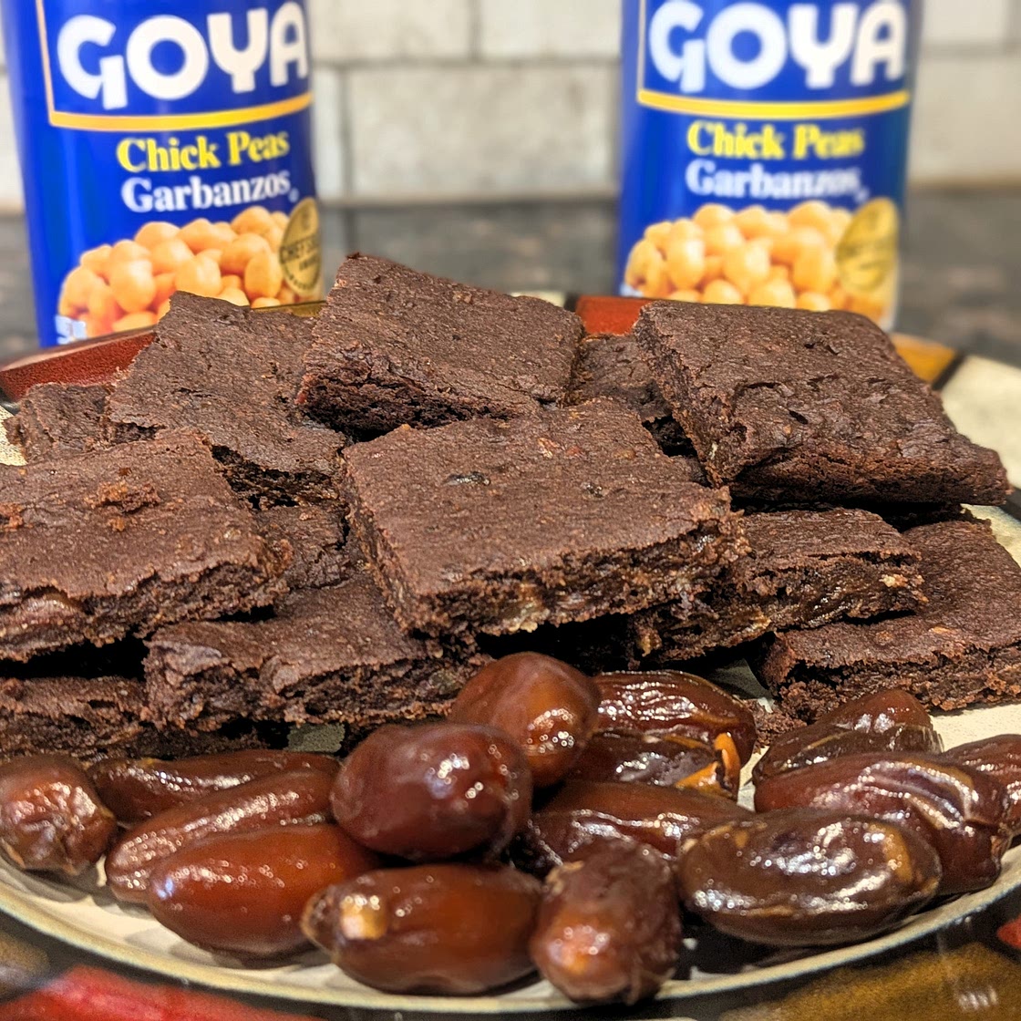 Chickpea Date Brownies