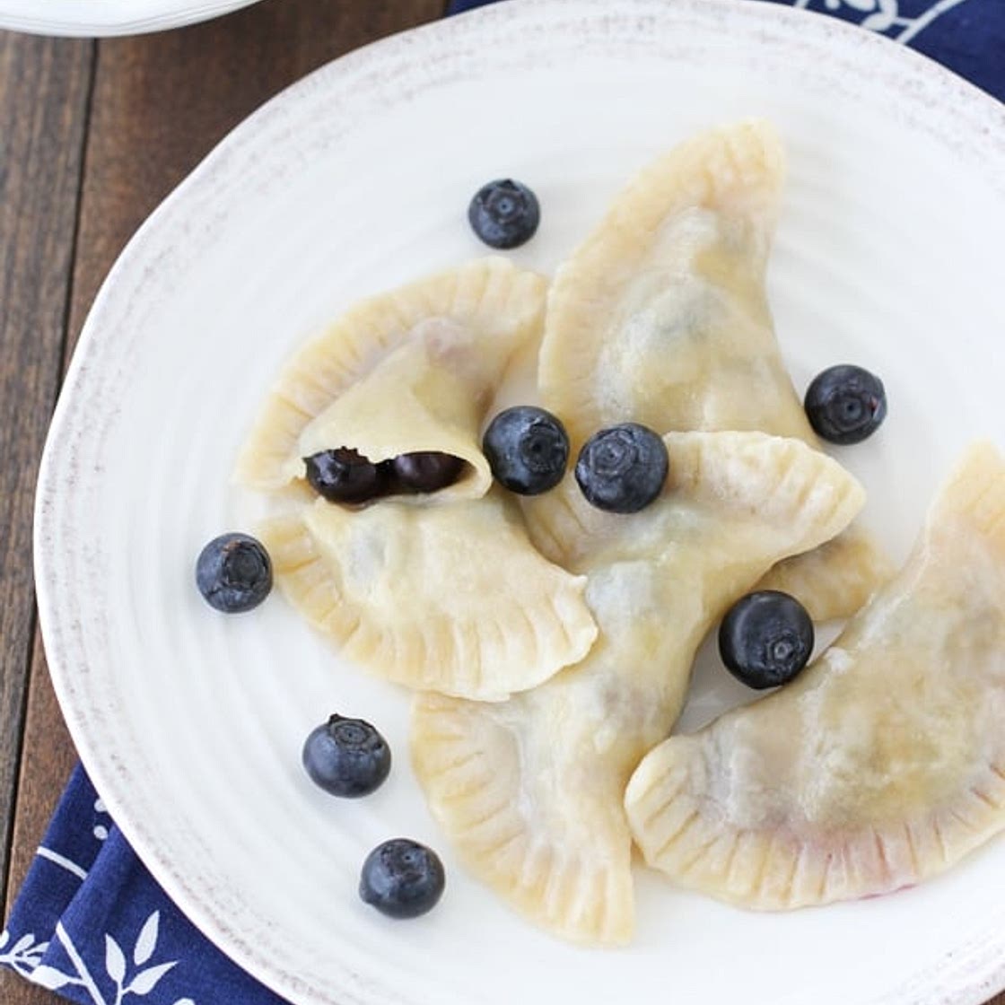 Blueberry Vareniki