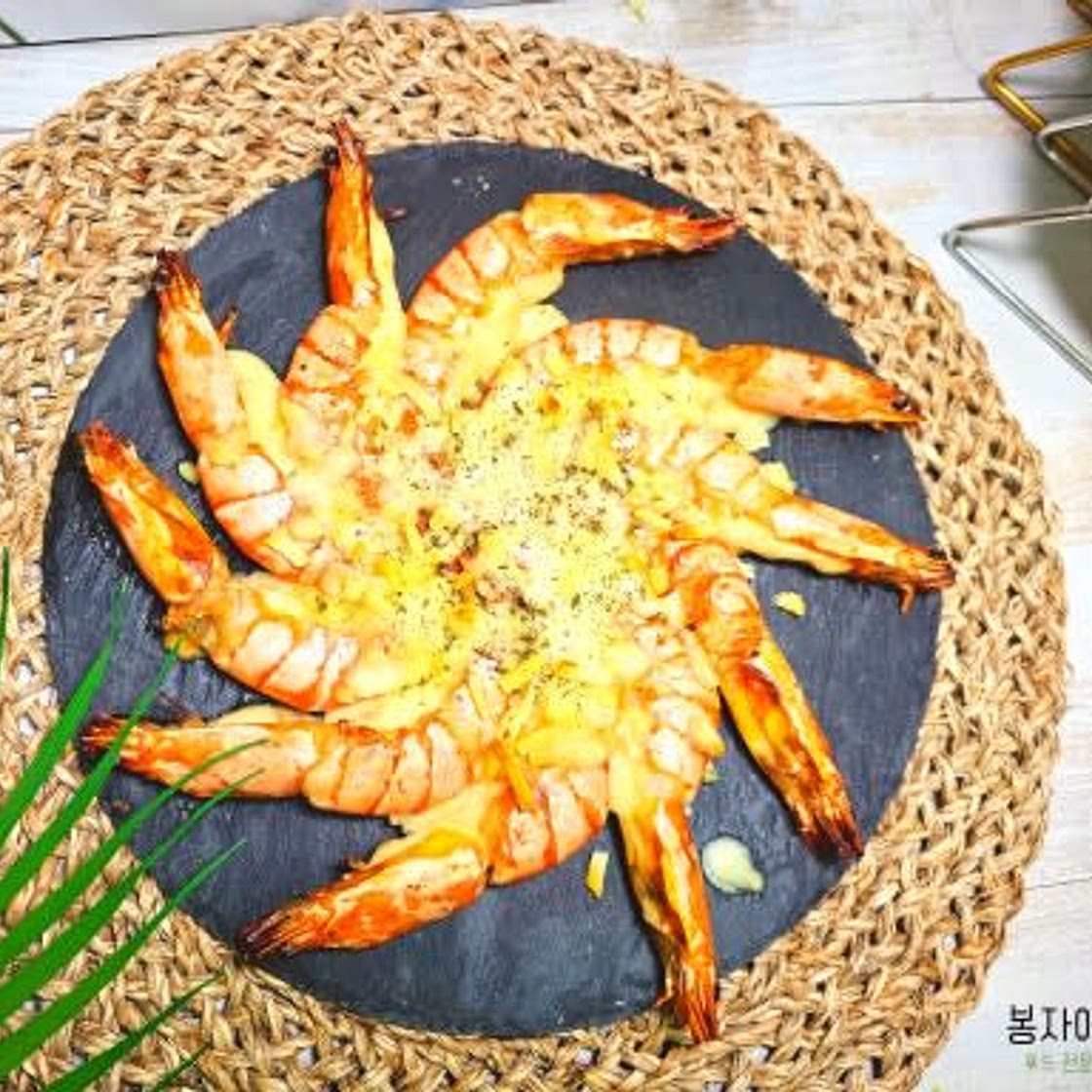 치즈 통새우 구이