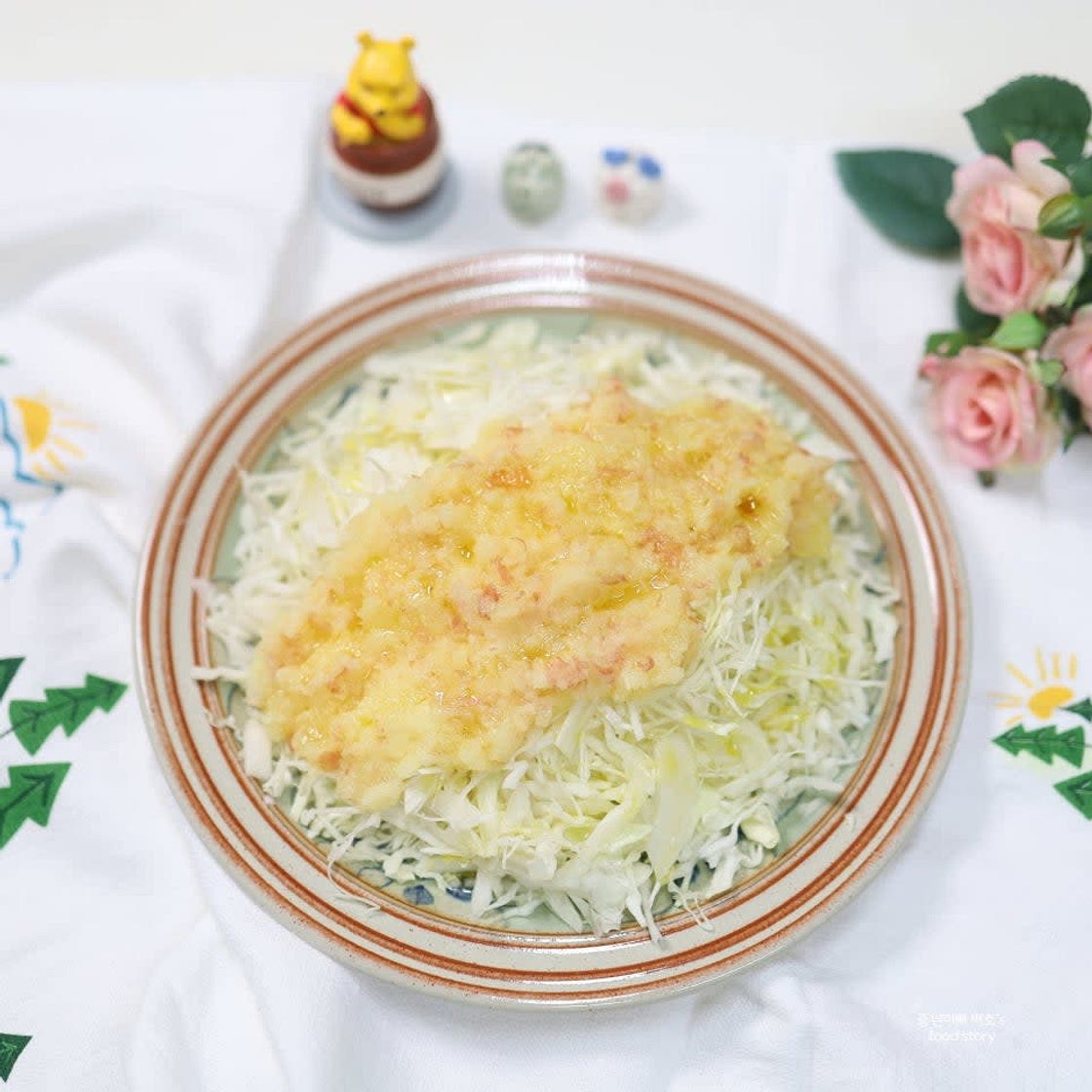 양배추 활용요리 양배추 샐러드 레시피 양배추사과 샐러드소스