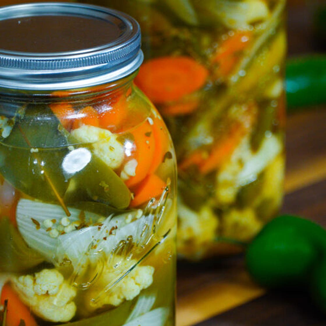 Pickled Jalapeños/Escabeche Recipe