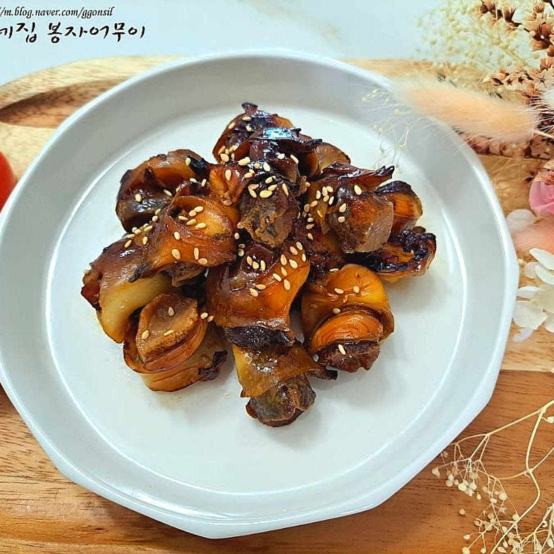 참소라 간장조림