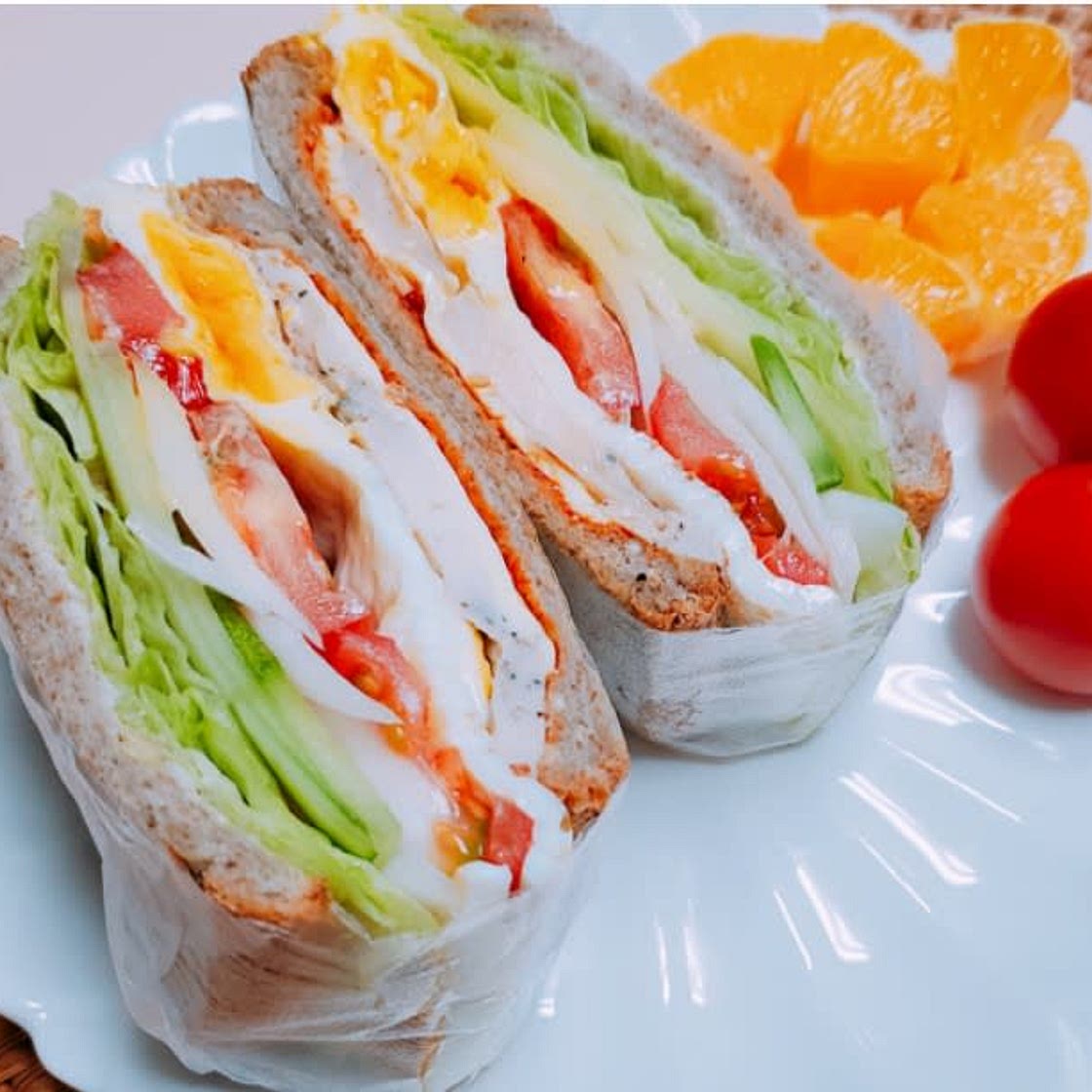 다이어트 닭가슴살 샌드위치