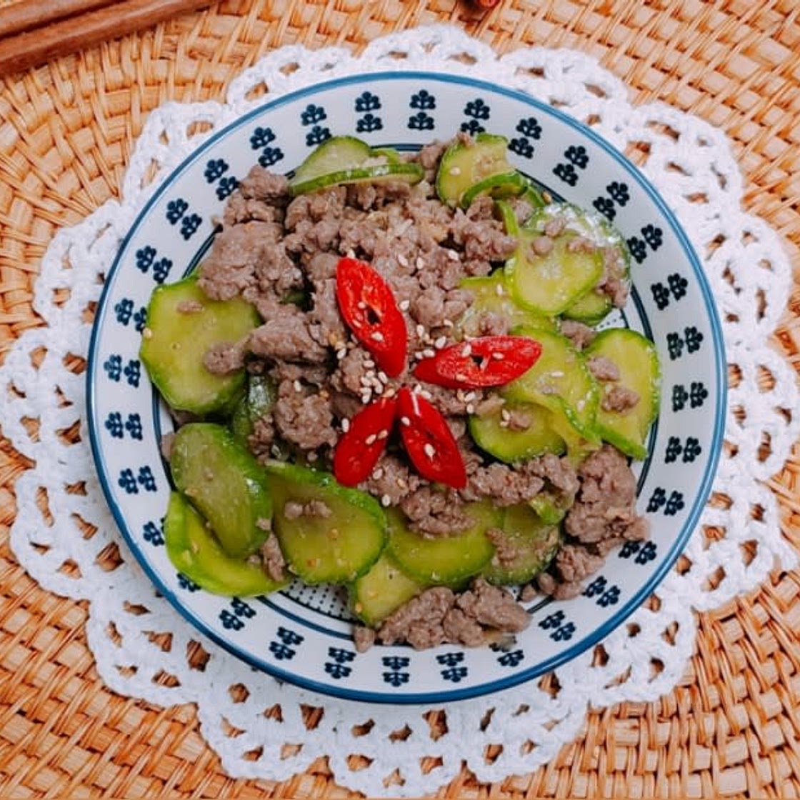 소고기 오이볶음