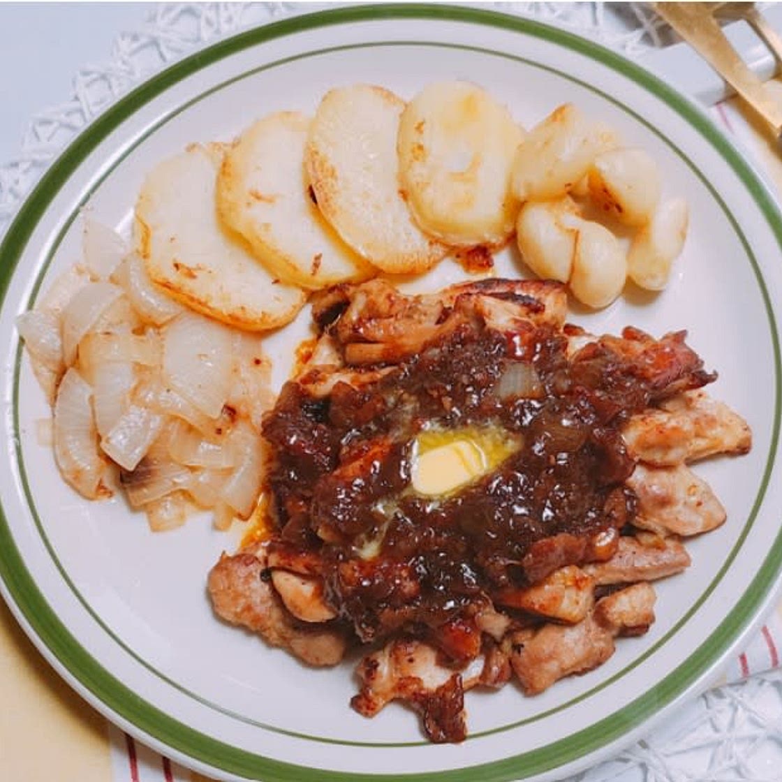 백종원 치킨 스테이크