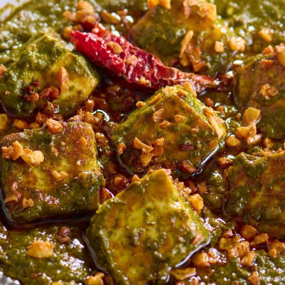 Lasooni Palak Paneer