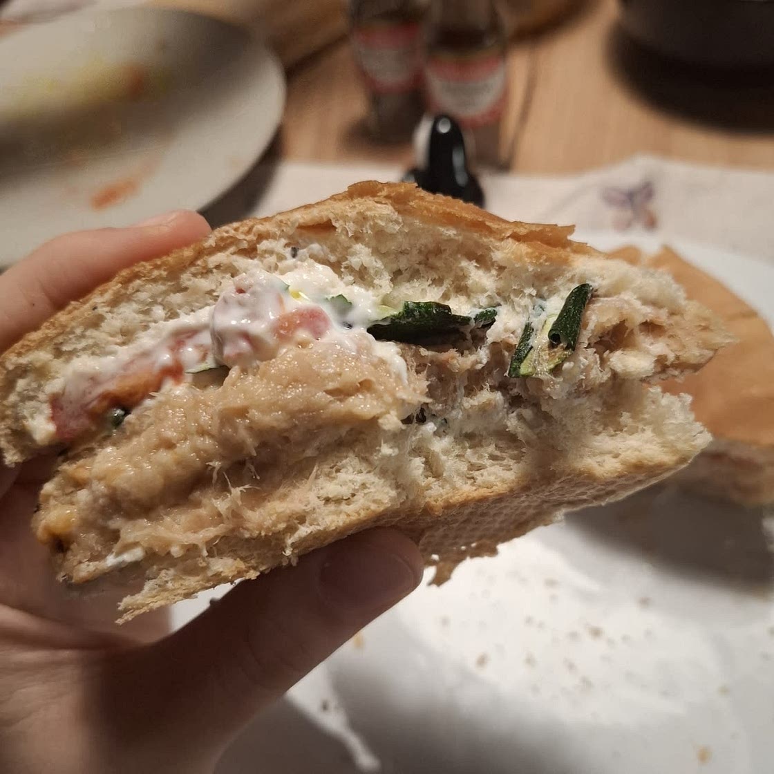 Easiest Tuna Burger