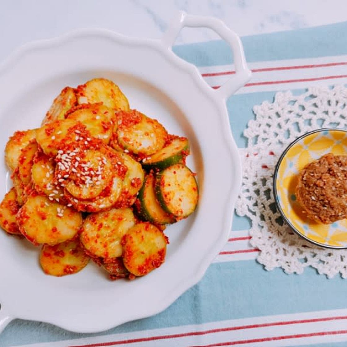 백종원 만능된장 오이무침