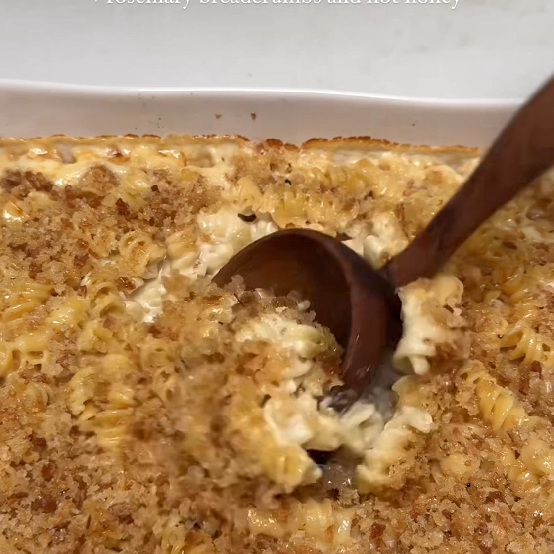 Goat Cheese + Brie Mac & Cheese