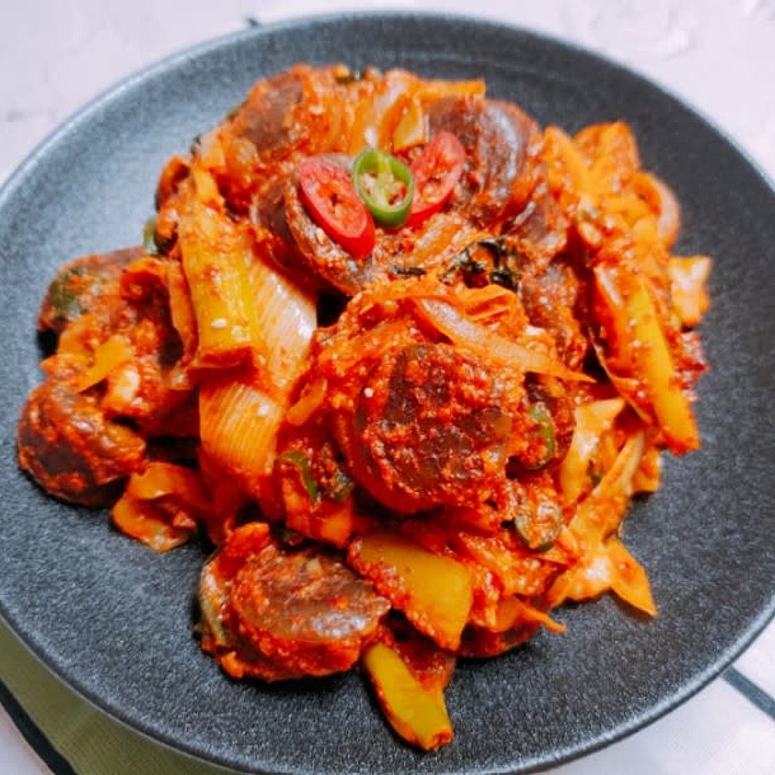 백종원 순대볶음