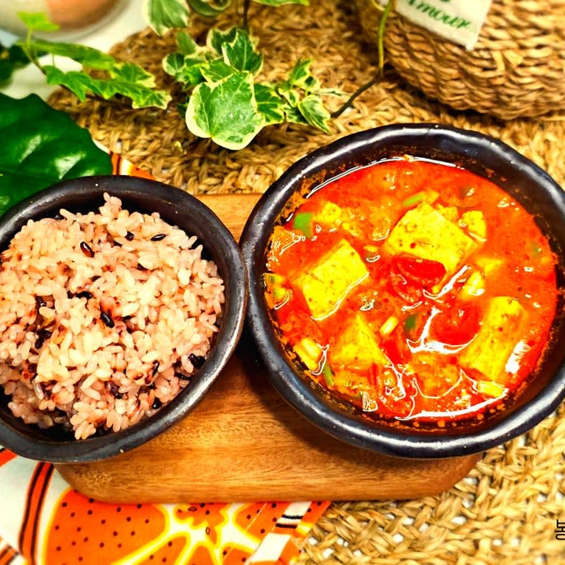 두부 참치 짜글이