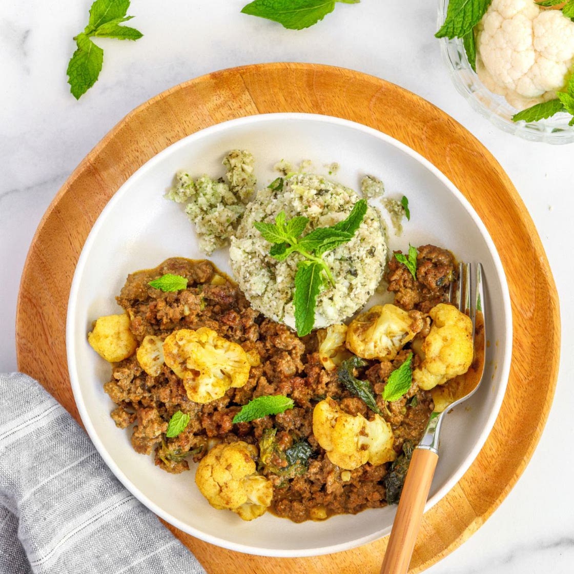 Rendang-Spiced Beef and Cauliflower