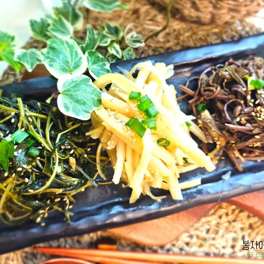 건 취나물, 고사리, 도라지 나물볶음 레시피 - 정월대보름 전통 나물 요리