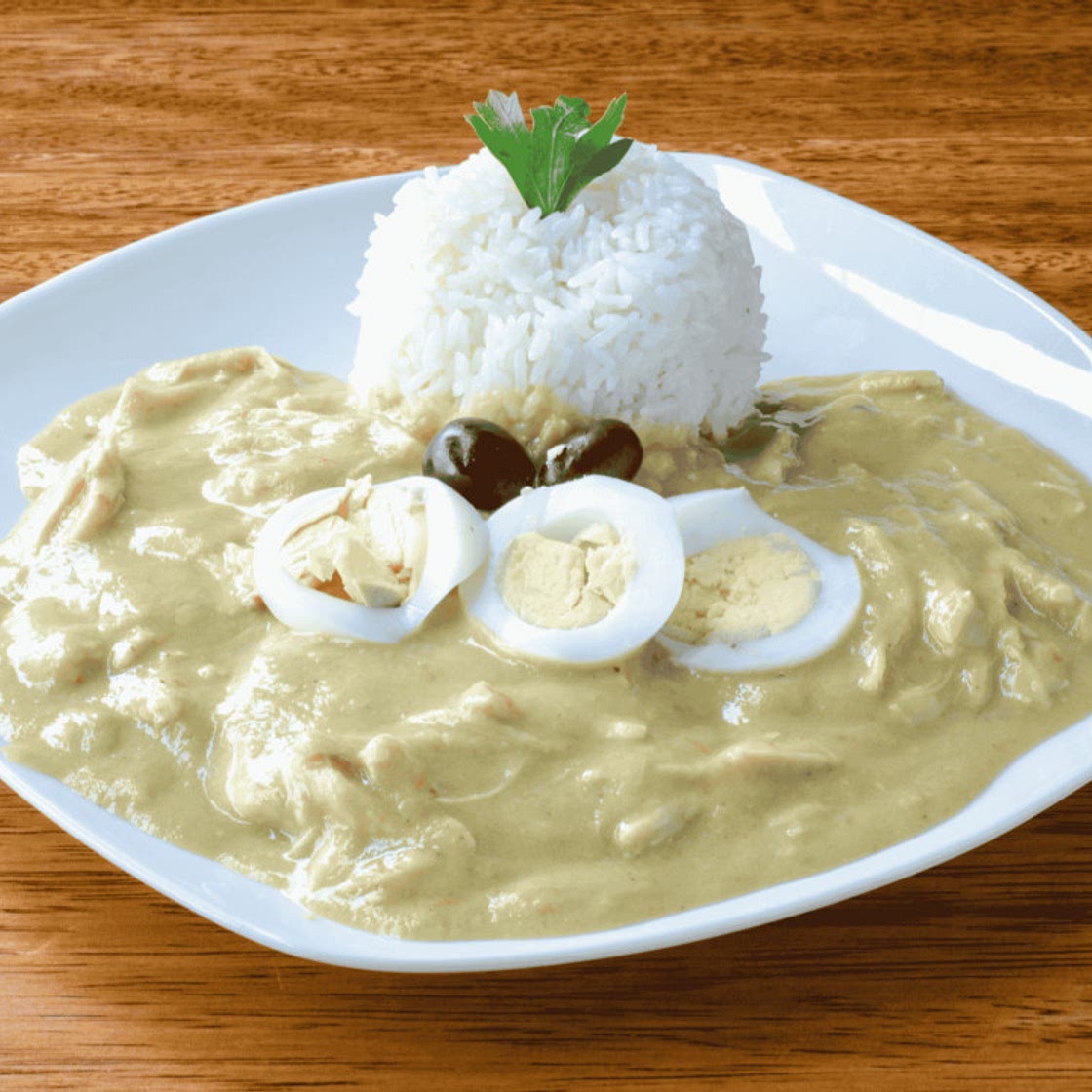 Aji de Gallina (Creamy Chicken Stew)